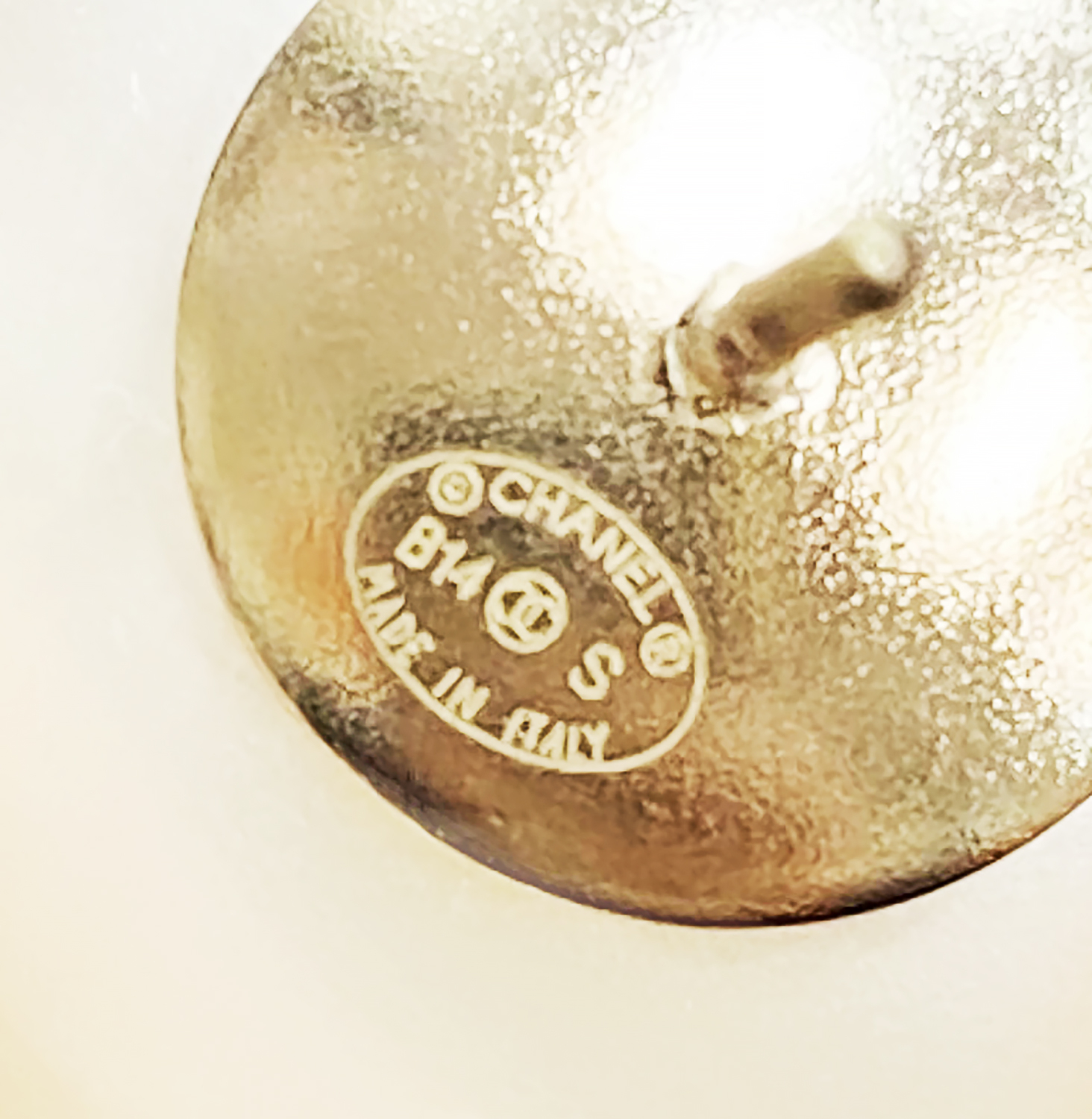 Chanel Pearl Earrings