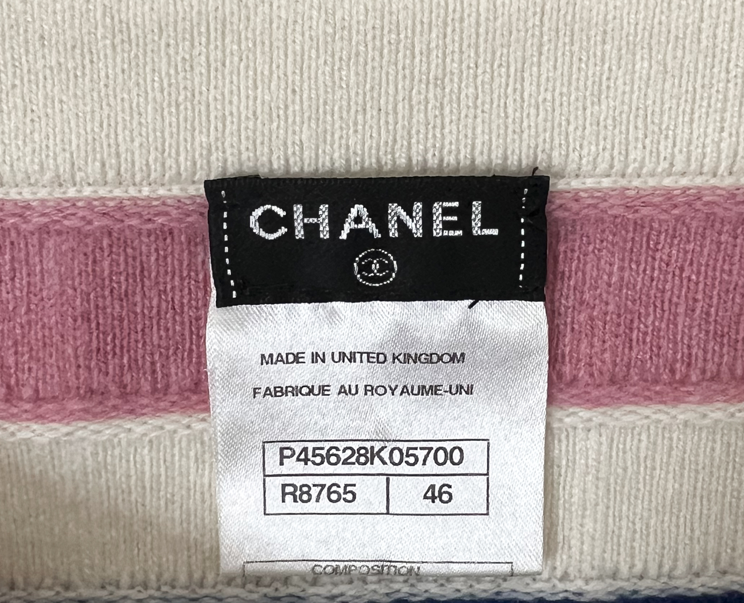 Chanel Cashmere Sweater