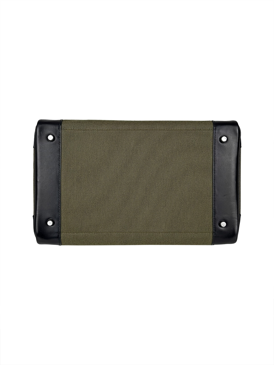 Hermès Cargo HAC Birkin 40 Noir Ever Calf & Khaki Toile Goeland Bag