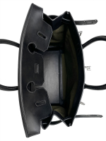 Hermès Cargo HAC Birkin 40 Noir Ever Calf & Khaki Toile Goeland Bag