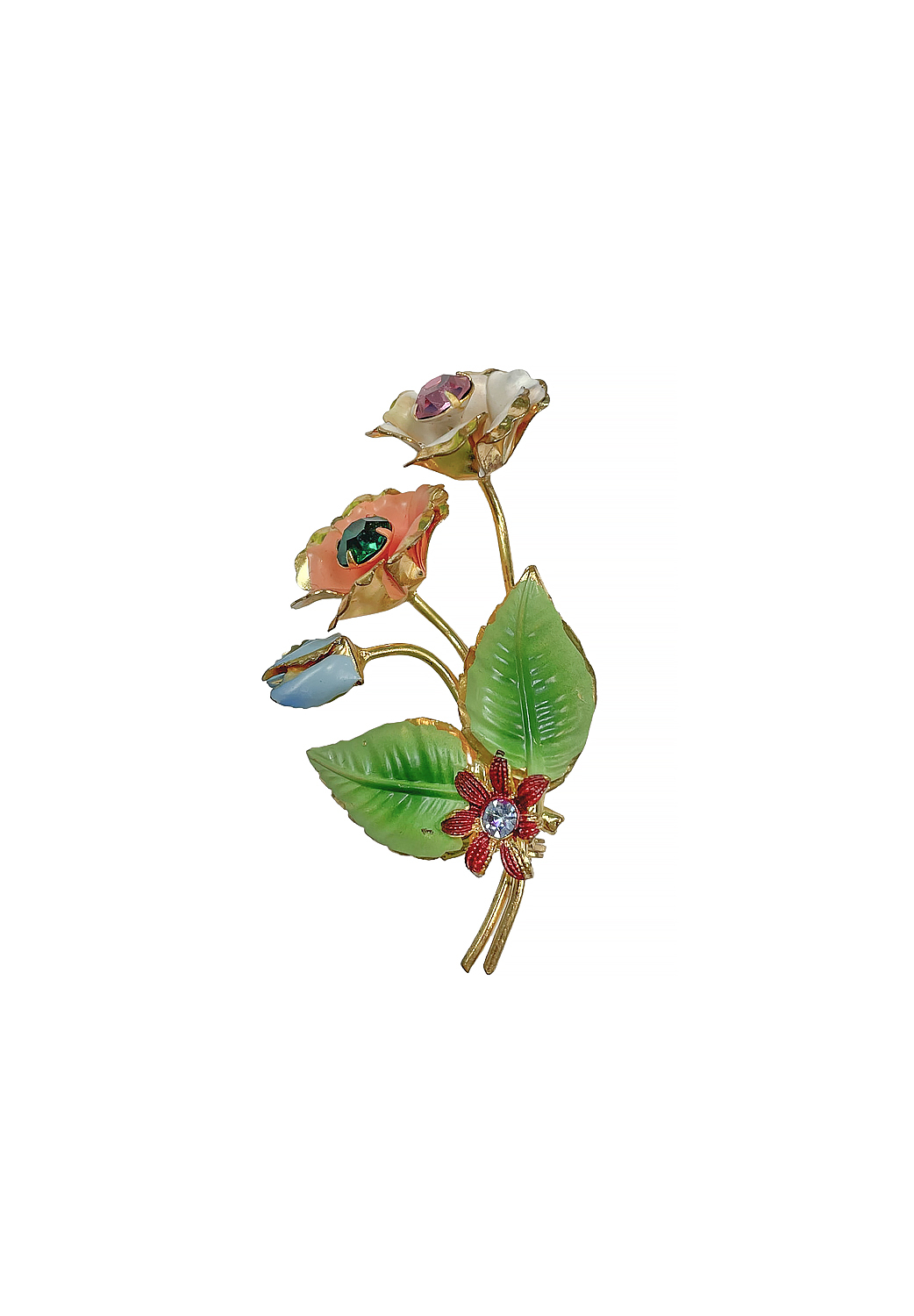Flower Bouquet Brooch