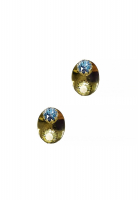 Clip-On Earrings with crystals