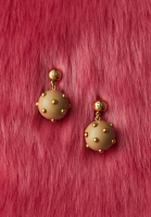 Chanel Earrings With Pendants And Logo