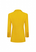 Chanel Mustard Coloured Tweed Jacket