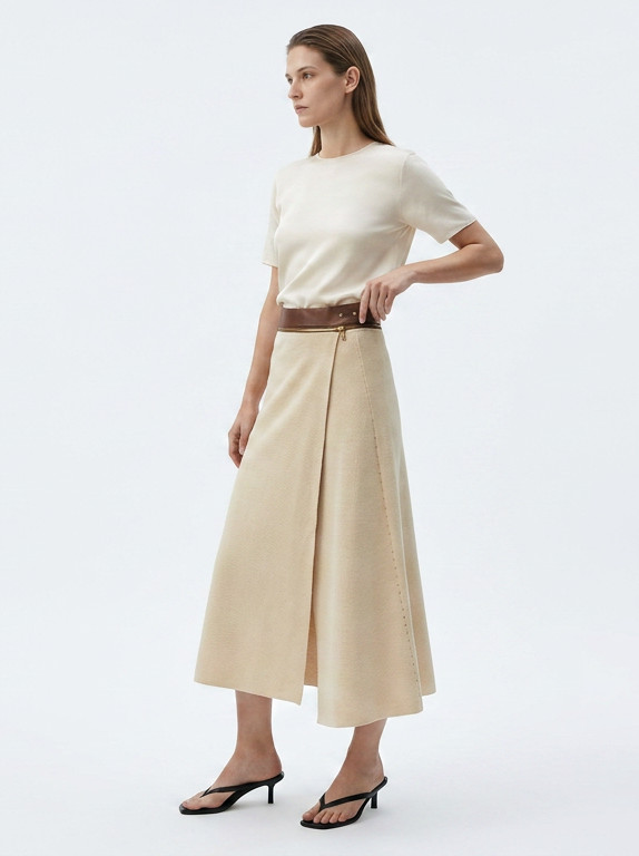 Jean Paul Gaultier Beige Skirt