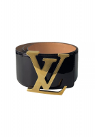 Louis Vuitton Patent Belt