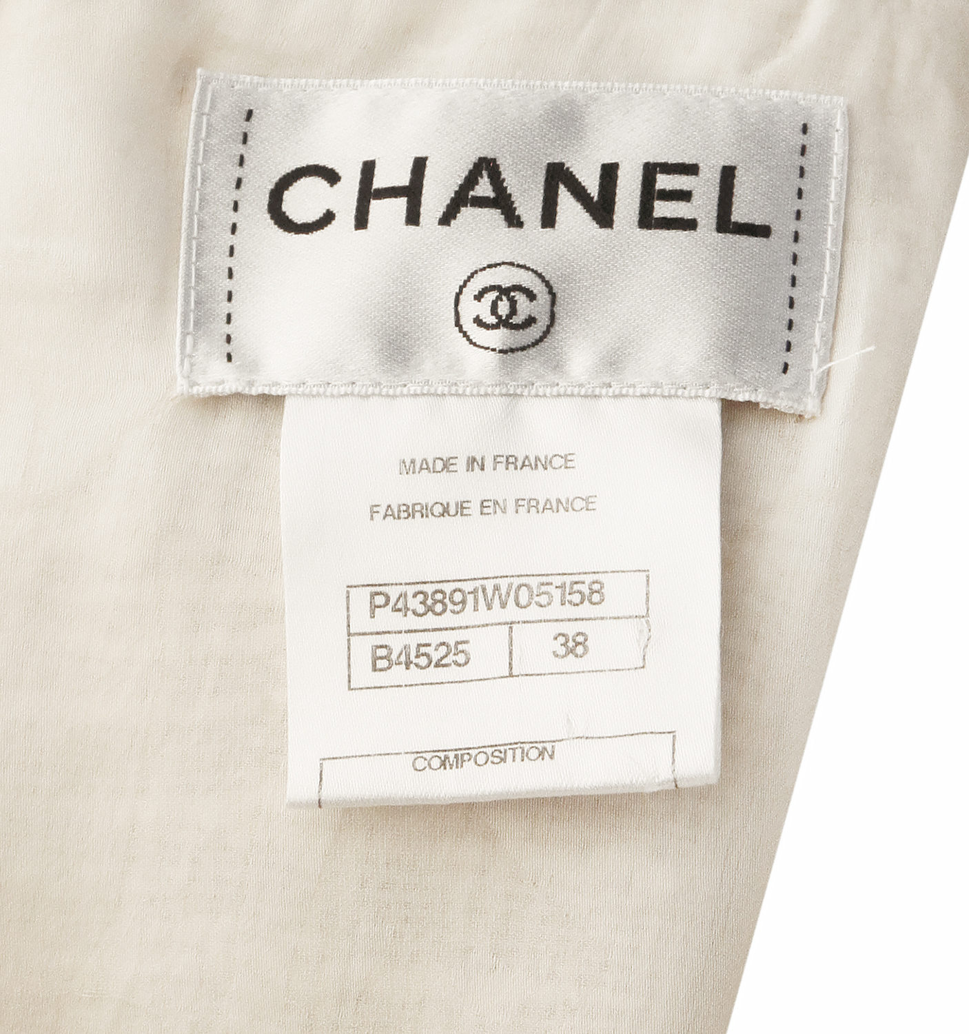 Chanel White Tweed Dress
