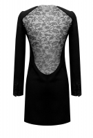 Saint Laurent Lace Back Minil Dress