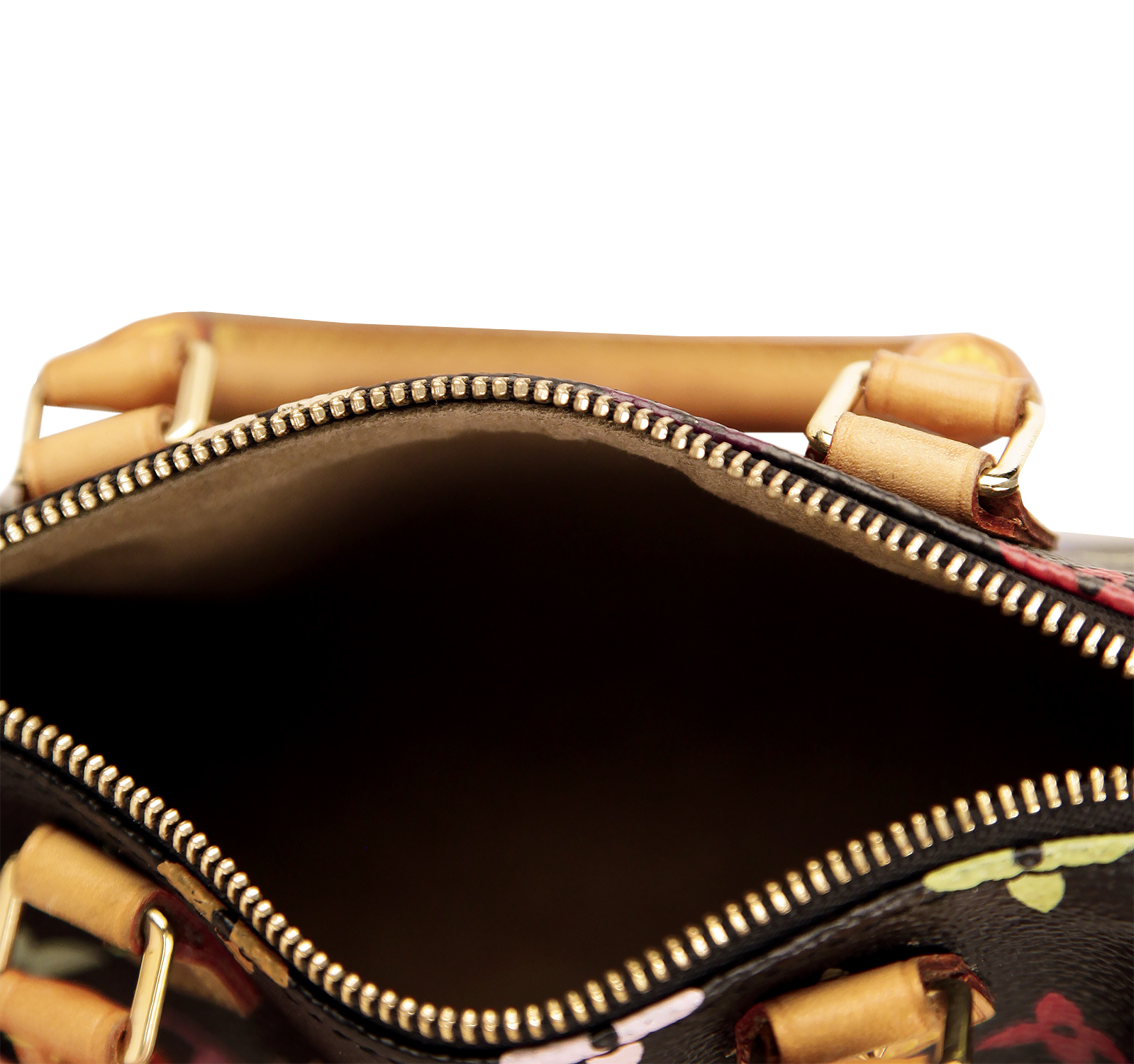 Louis Vuitton Black Monogram Multicolor Nano Speedy Bag