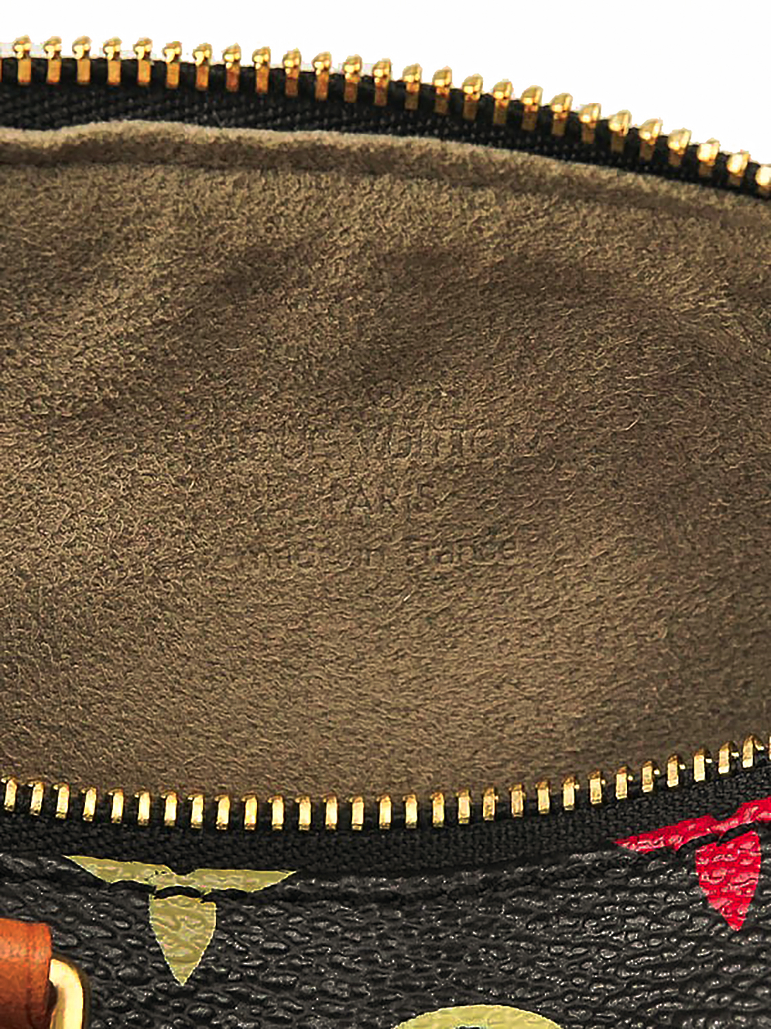 Louis Vuitton Black Monogram Multicolor Nano Speedy Bag