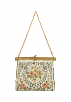 French Beaded Flower Bag 