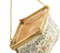 French Beaded Flower Bag 