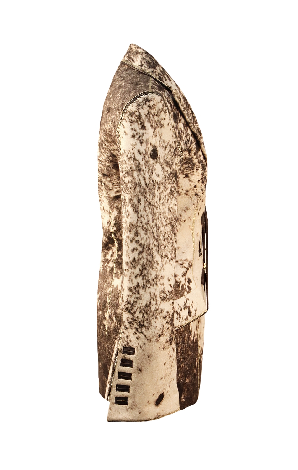 Roberto Cavalli Wool Printed Jacket