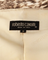 Roberto Cavalli Wool Printed Jacket