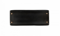 Hermès Kelly 28 Black Box Bag