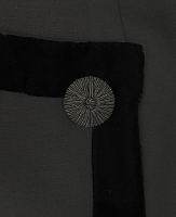 Oscar de la Renta Black Fitted Dress