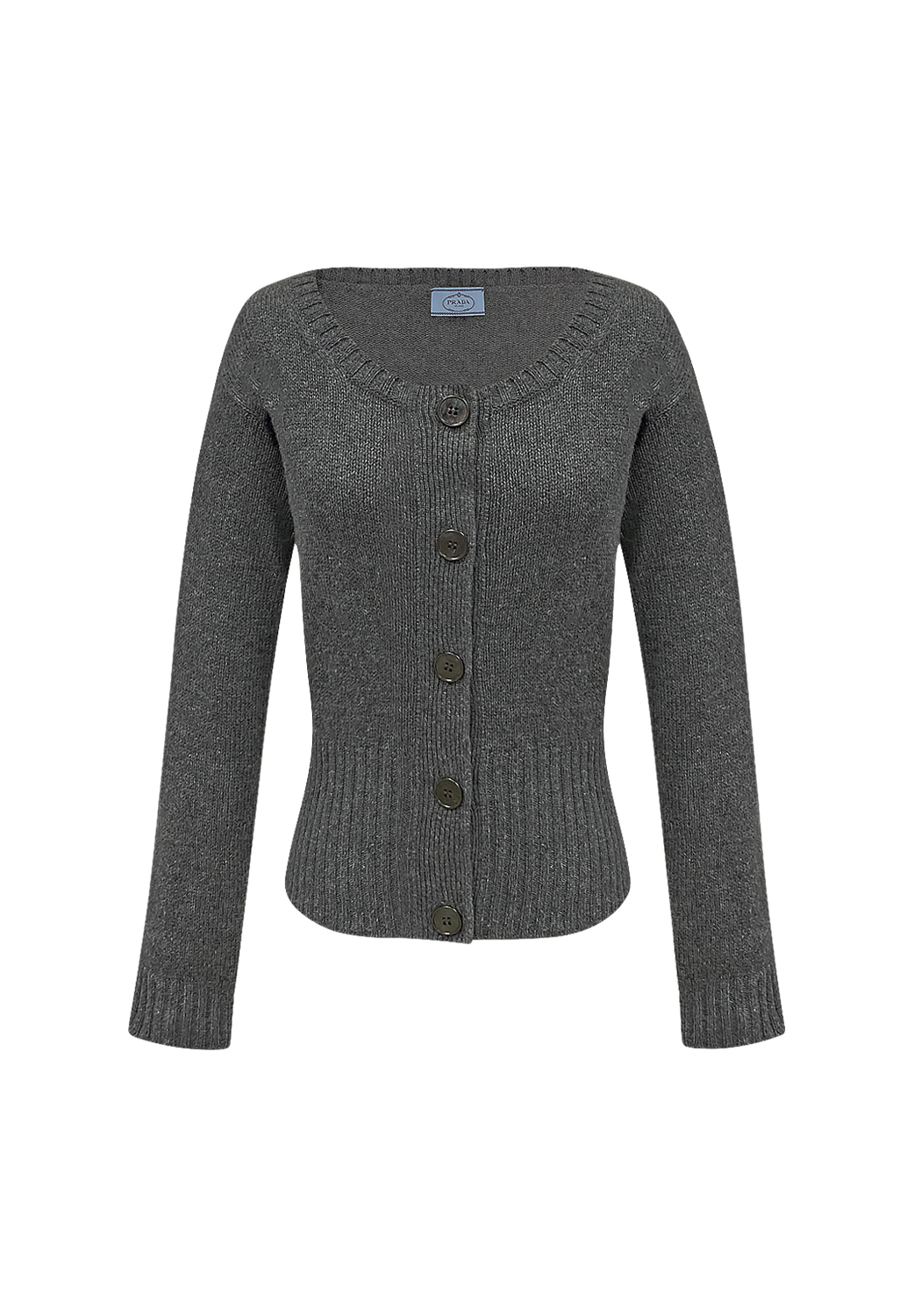 Prada Grey Cardigan