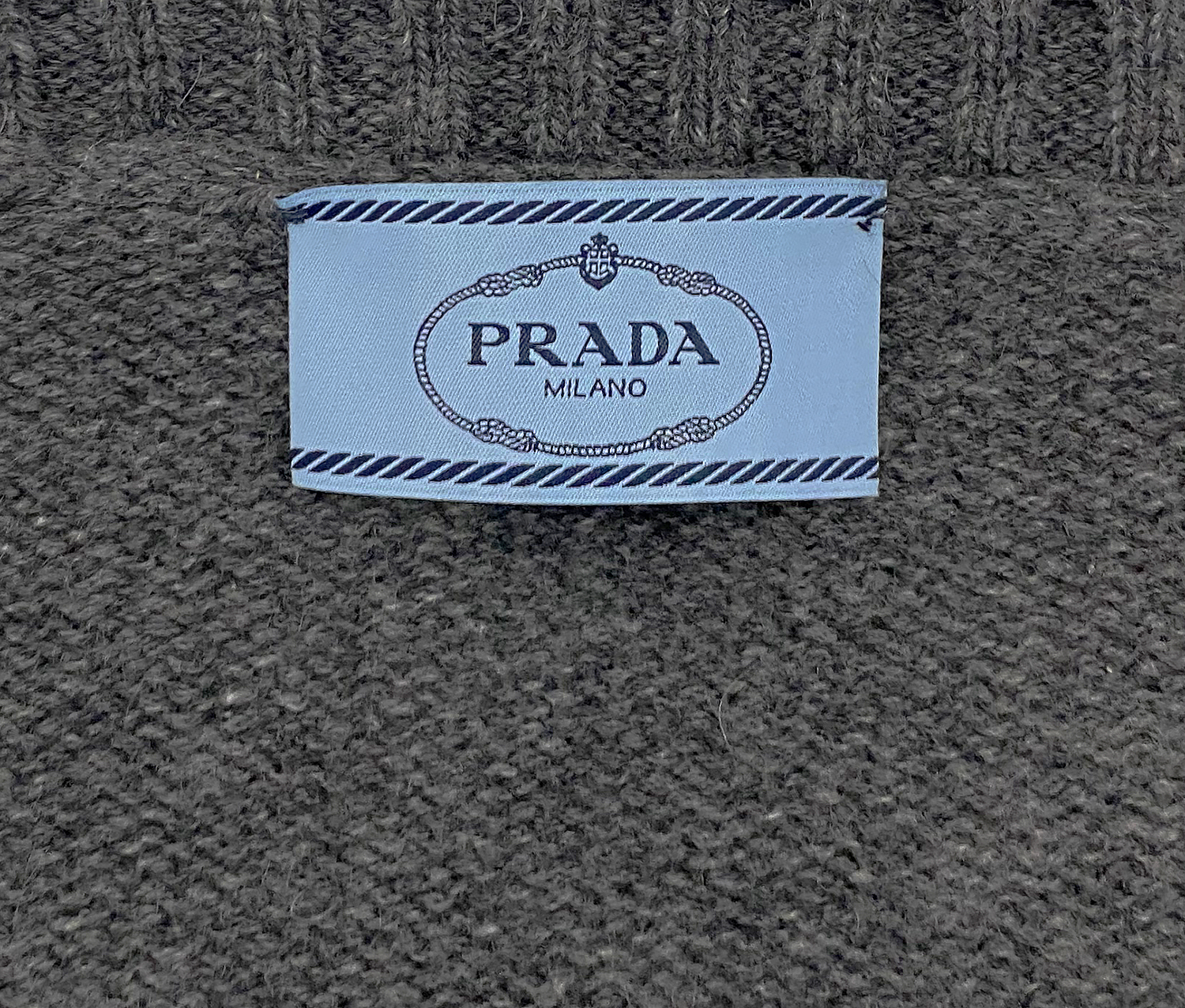 Prada Grey Cardigan