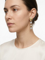 Chanel Clip-on Earrings With Crystals