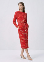 Christian Dior Floral Print Suit
