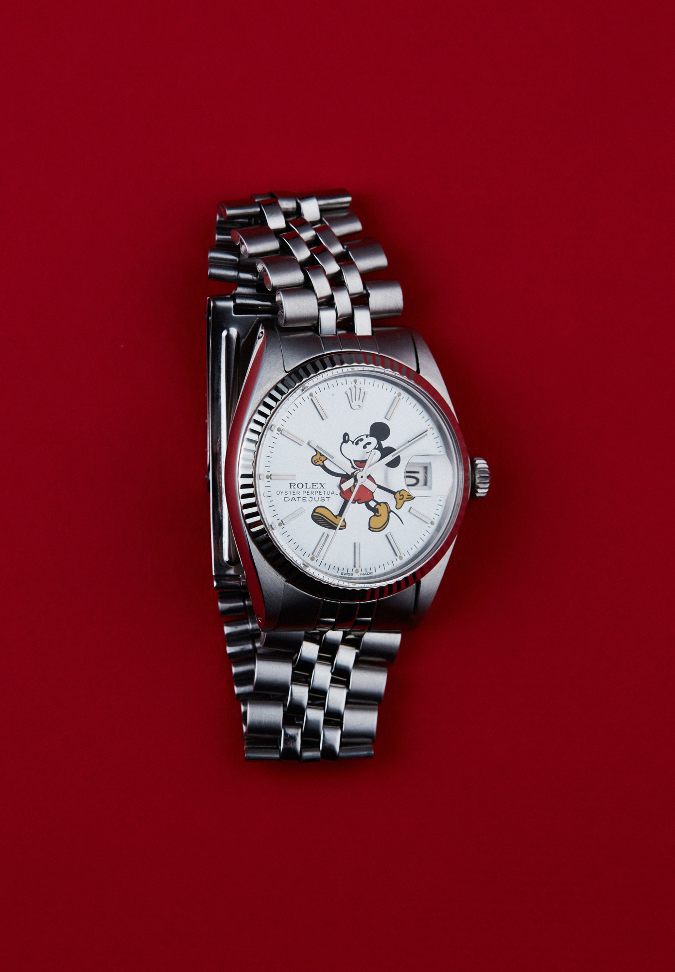 Rolex Oyster Jubilee Datejust Mickey Mouse Watch
