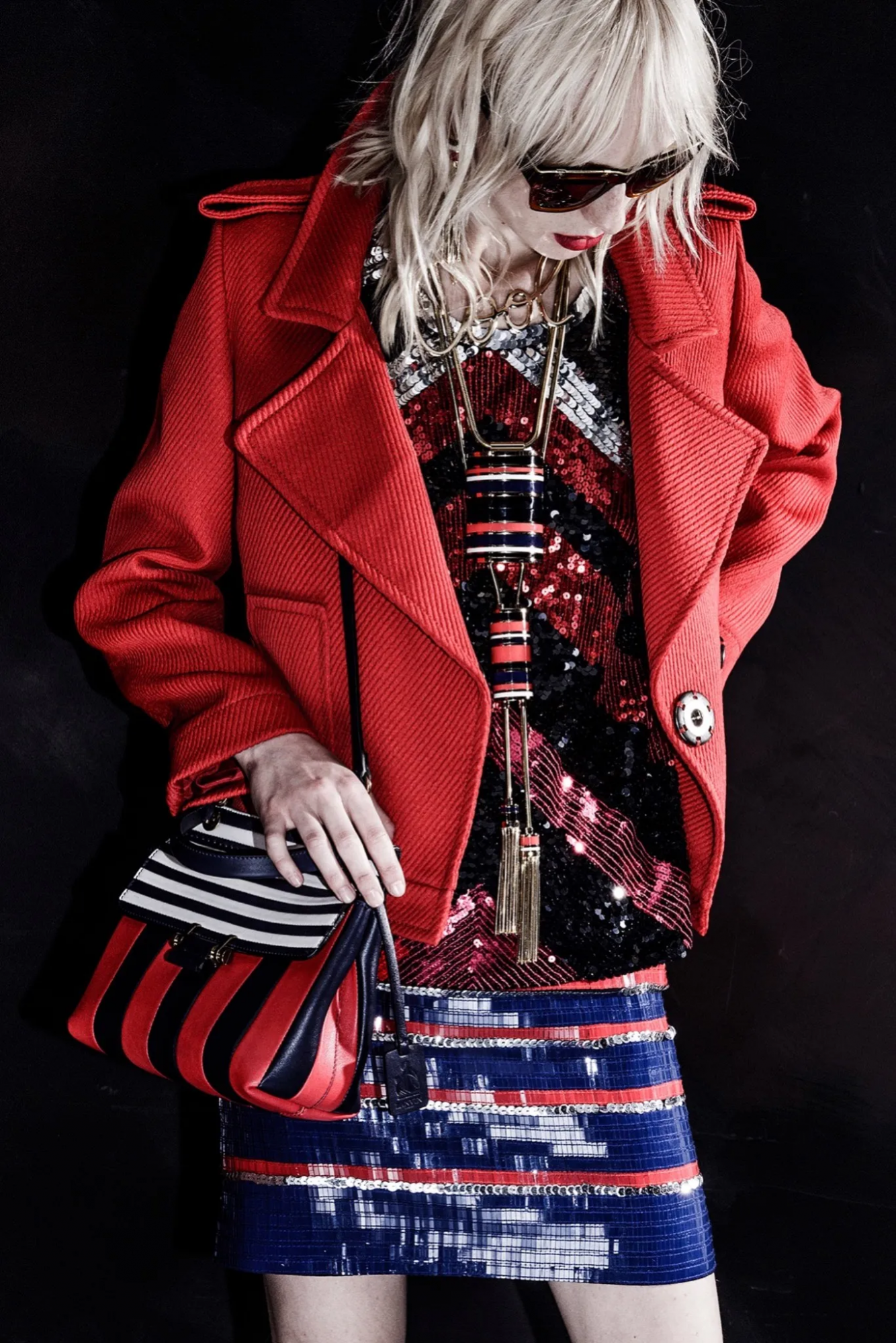 Lanvin Sequin Mini Dress