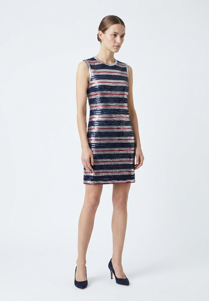 Lanvin Sequin Mini Dress