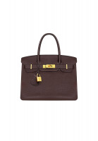 Hermès Birkin 30 Chocolate Togo Bag