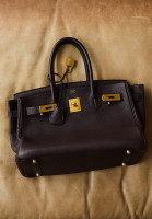 Hermès Birkin 30 Chocolate Togo Bag
