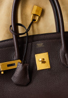 Hermès Birkin 30 Chocolate Togo Bag