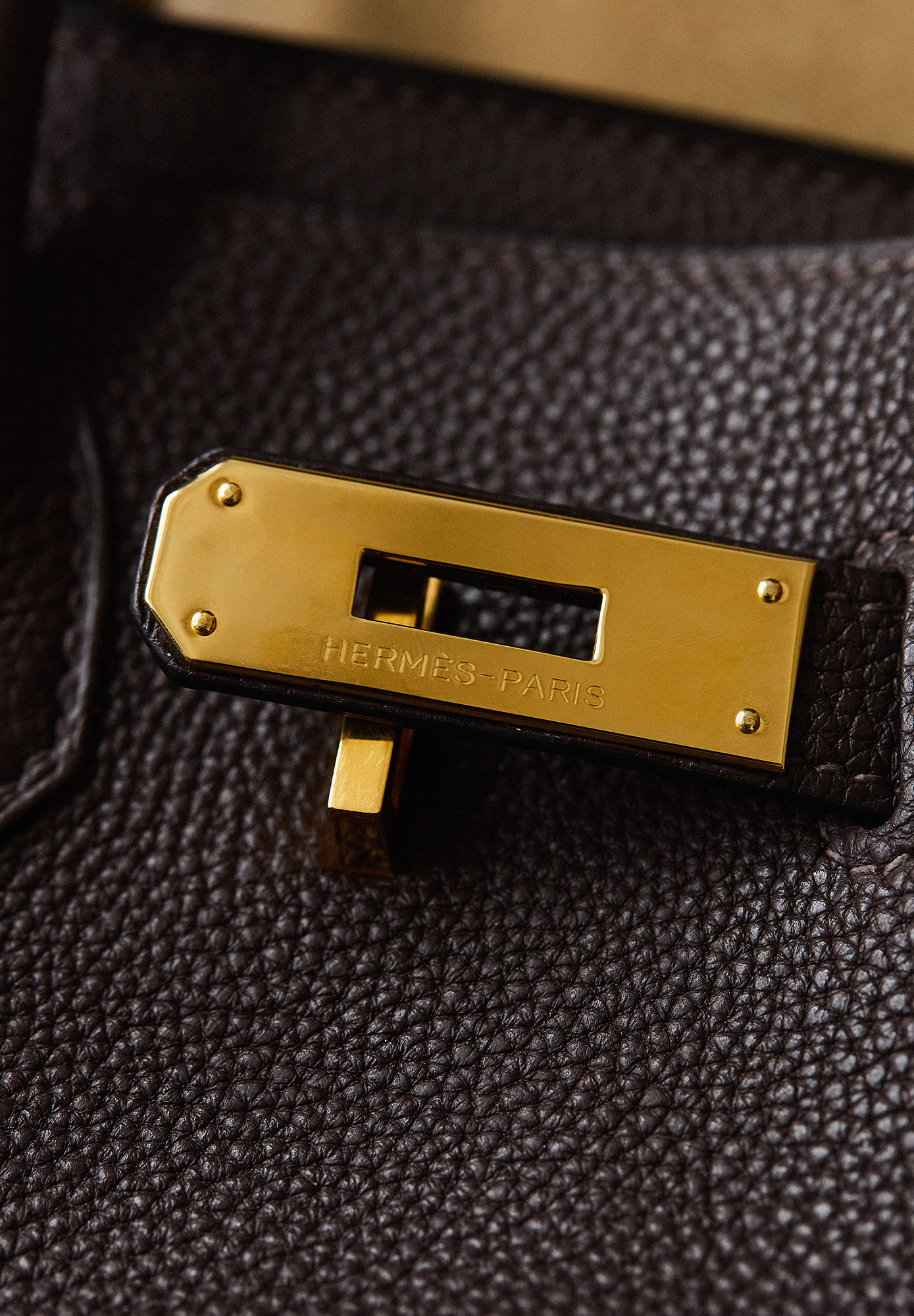 Hermès Birkin 30 Chocolate Togo Bag