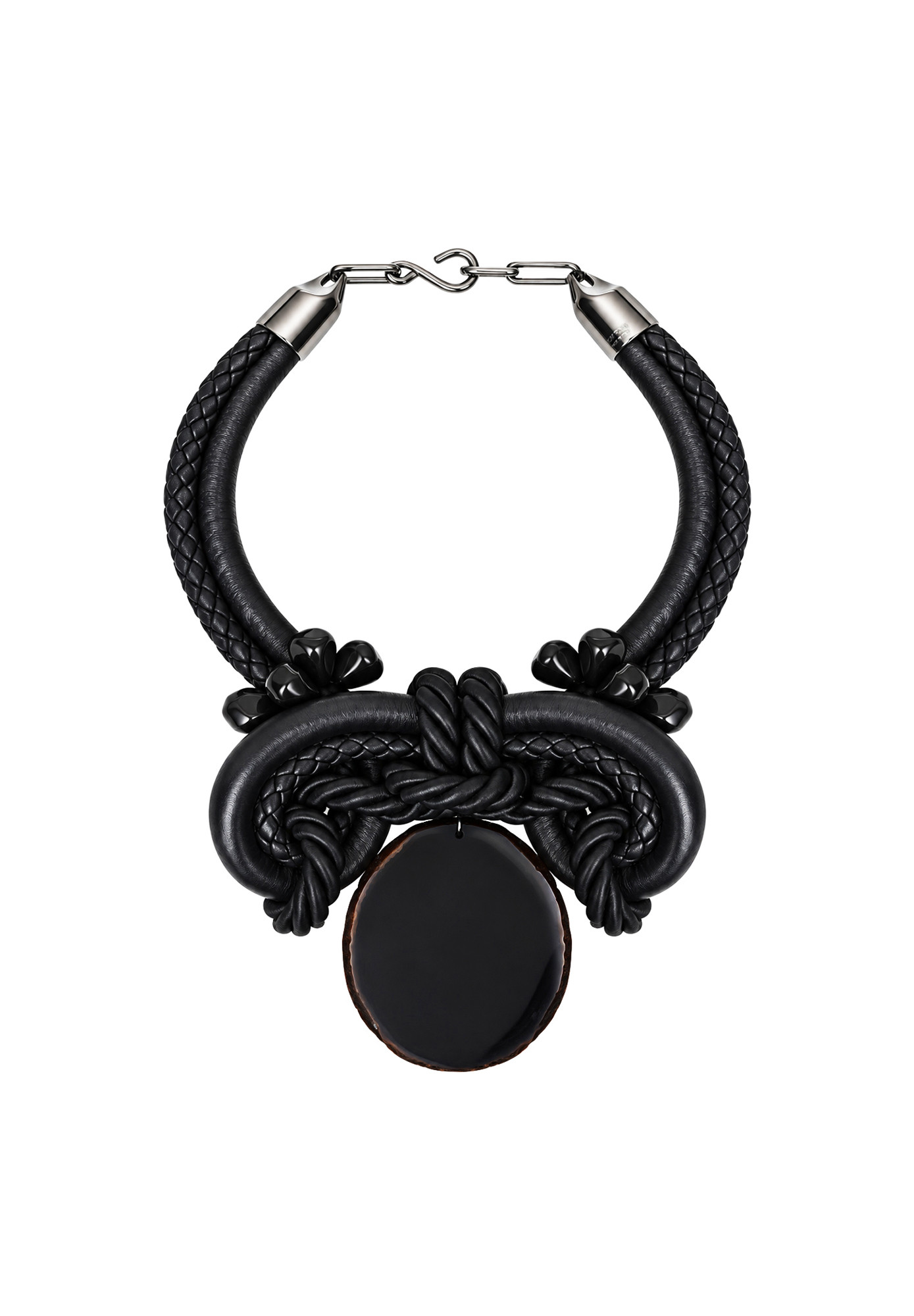 Tom Ford Black Agate Necklace