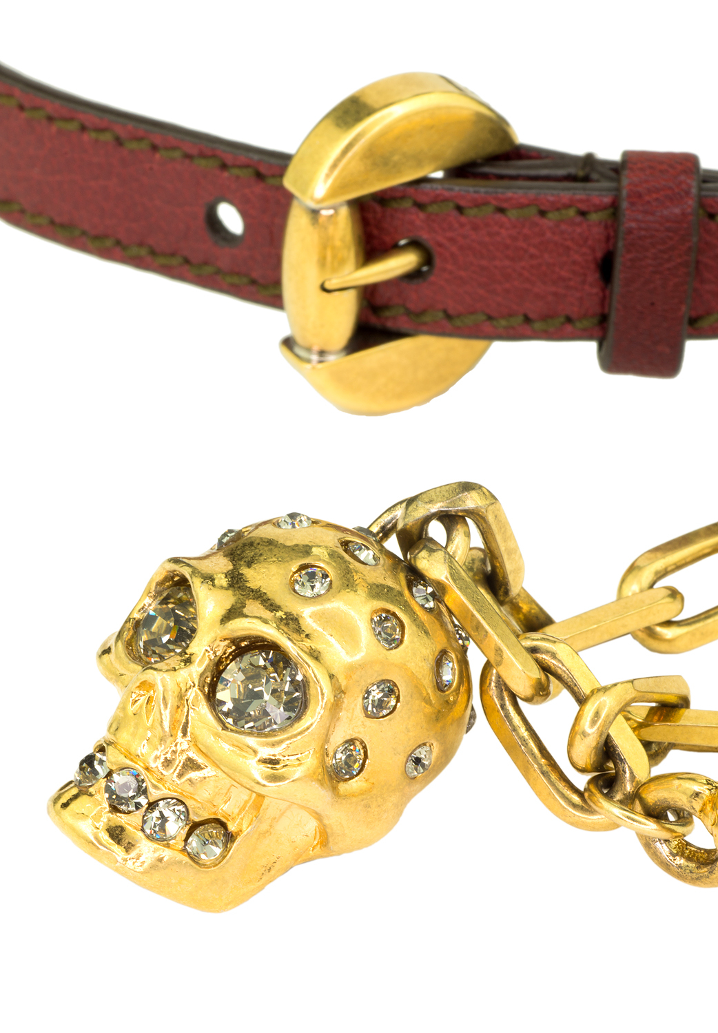 Alexander McQueen Skull Belt