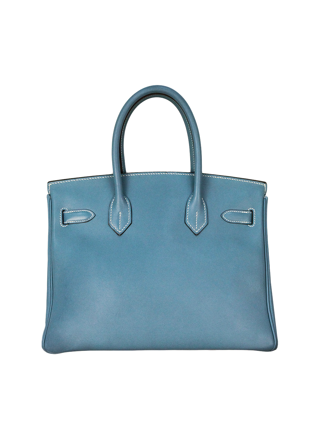 Hermès Birkin 30 Swift Blue Jean Bag