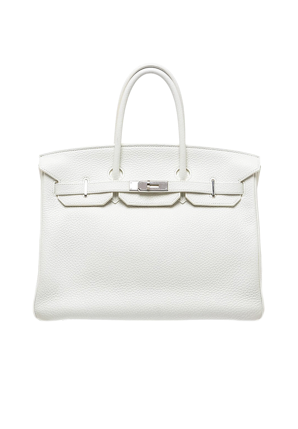 Hermès Birkin 35 White Togo Bag 