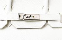 Hermès Birkin 35 White Togo Bag 