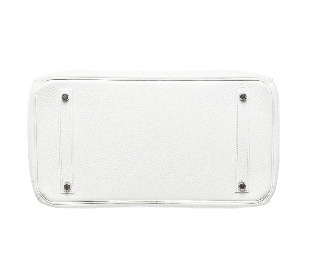 Hermès Birkin 35 White Togo Bag 