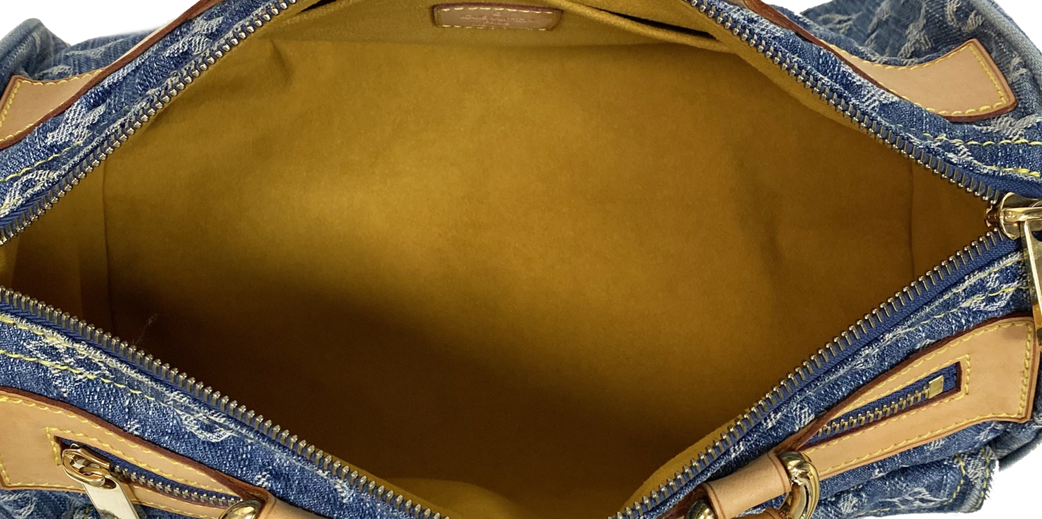 Louis Vuitton Neo Speedy Monogram Denim Bag 