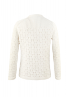 Chanel White Cotton Cardigan