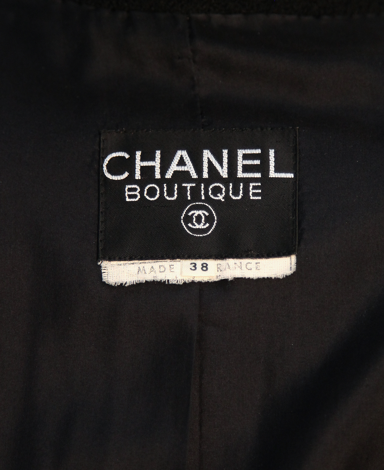 Chanel Tweed Suit With Golden Buttons