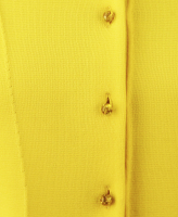 Louis Vuitton Yellow Cardigan