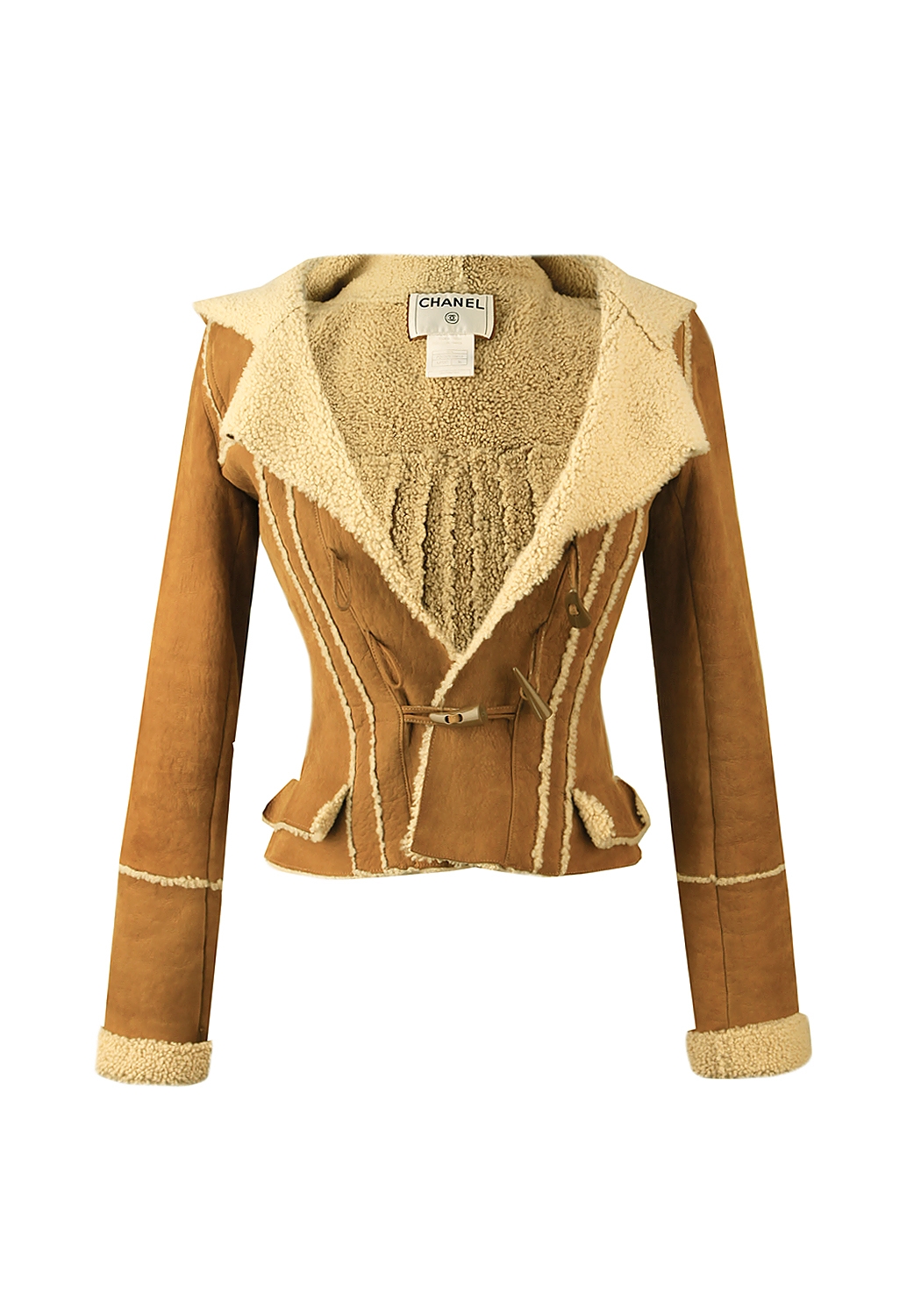 Chanel Lambskin Shearling Coat