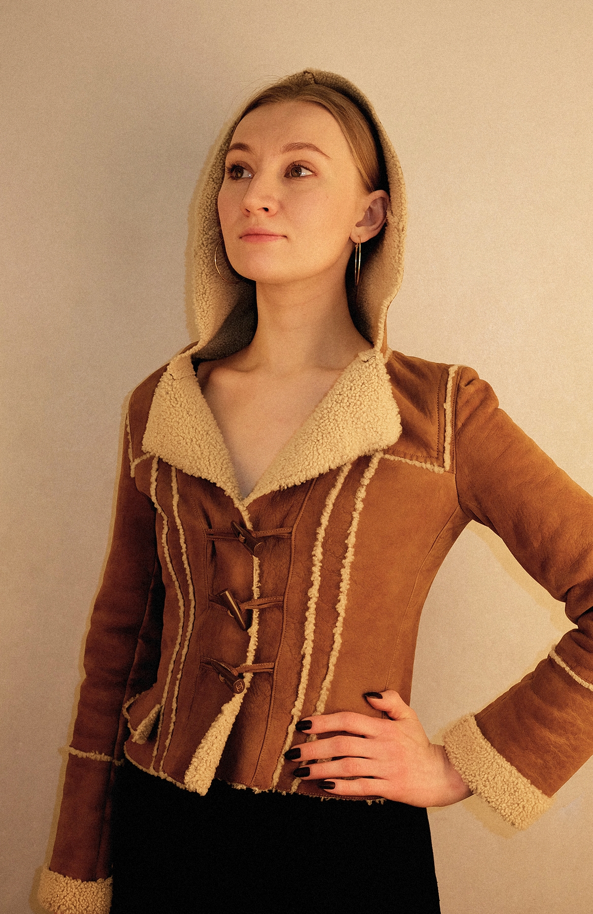 Chanel Lambskin Shearling Coat