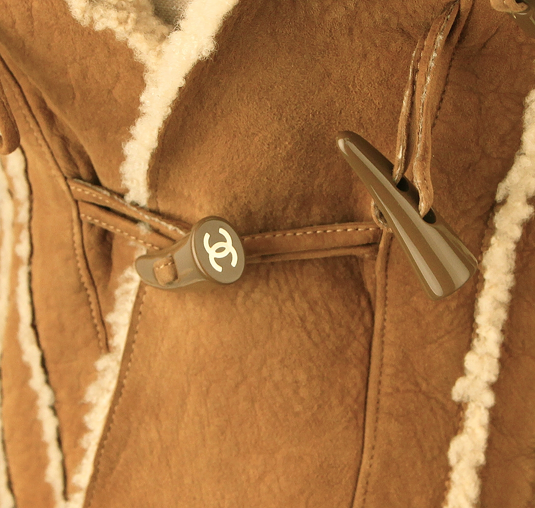 Chanel Lambskin Shearling Coat