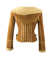 Chanel Lambskin Shearling Coat