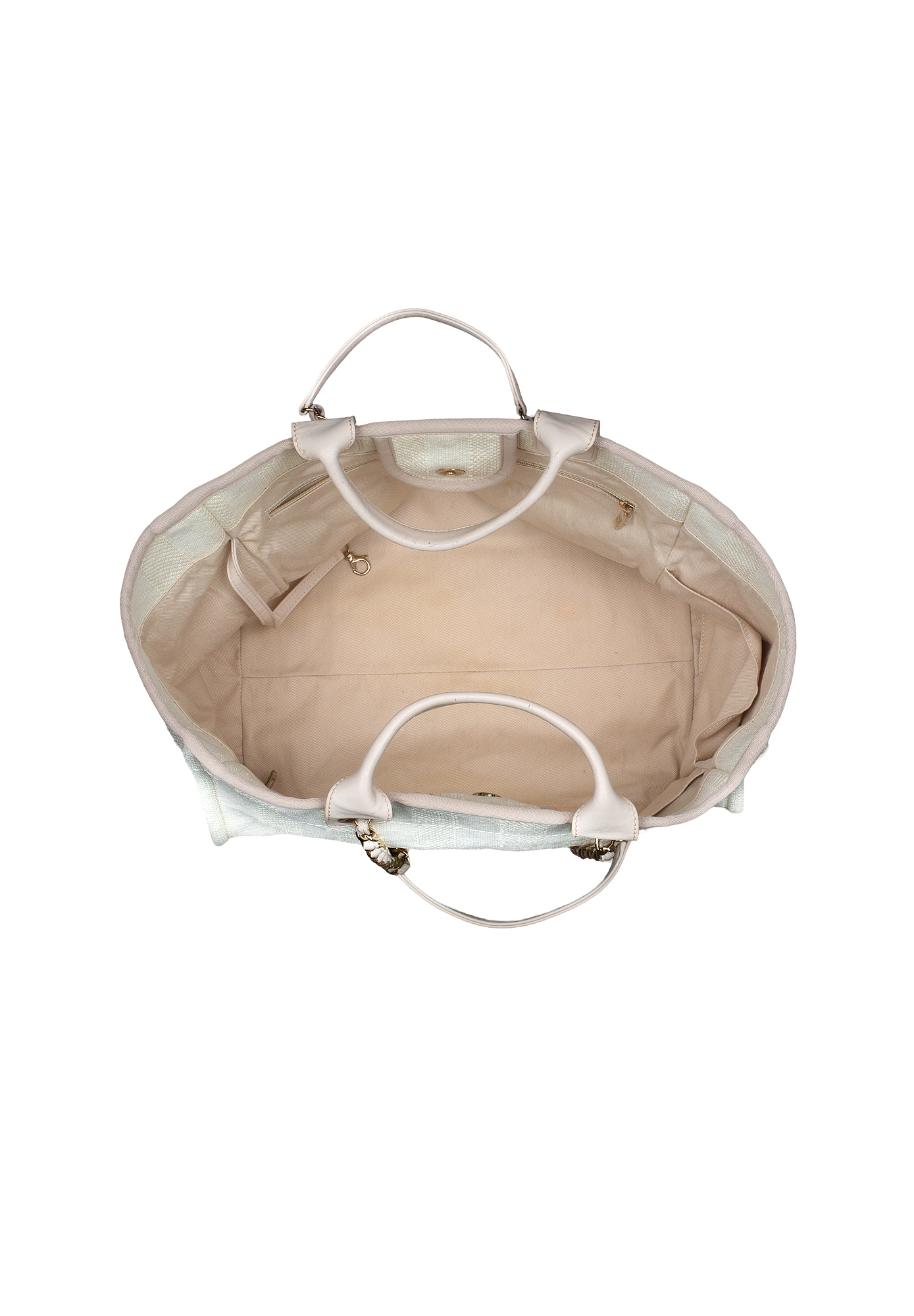 Chanel Deauville Beige Bag