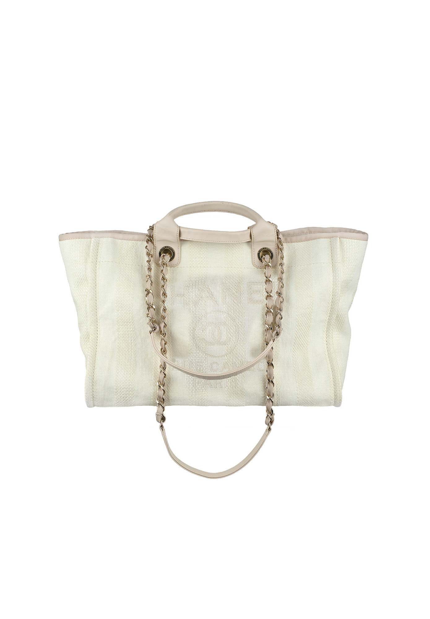 Chanel Deauville Beige Bag