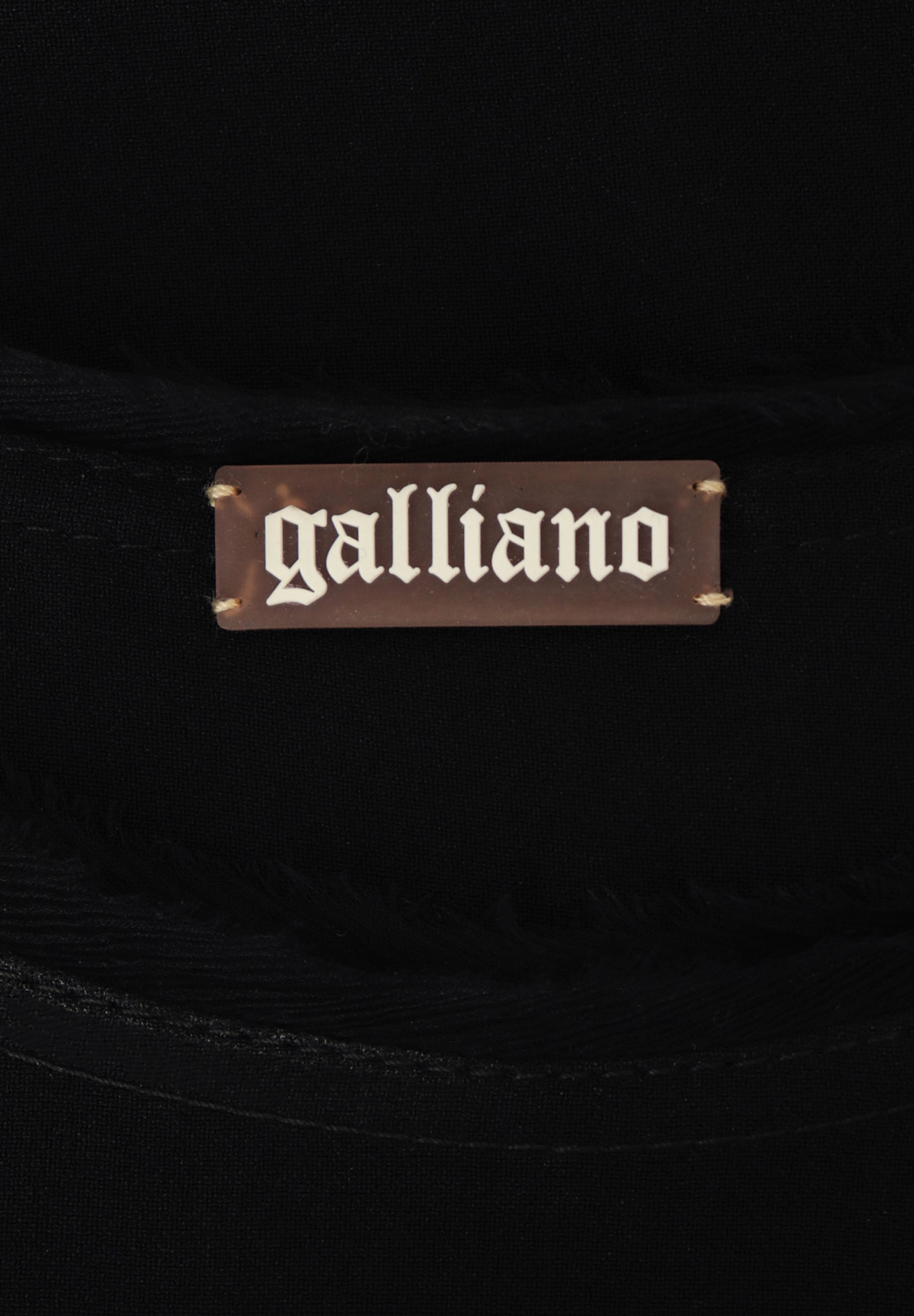 John Galliano Dress With Fringes