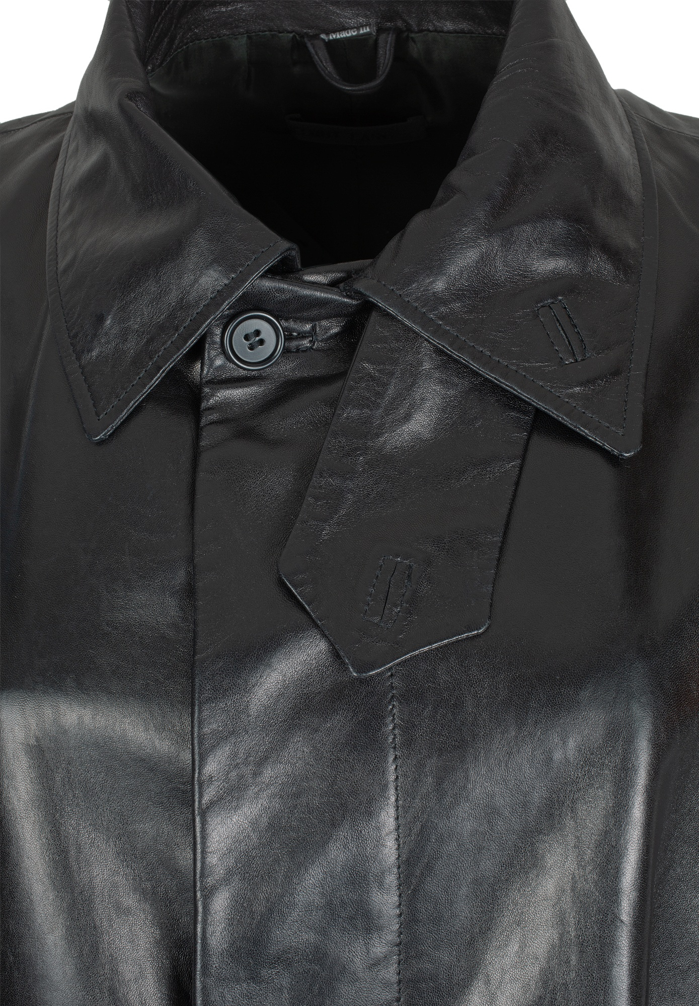 Helmut Lang Leather Coat