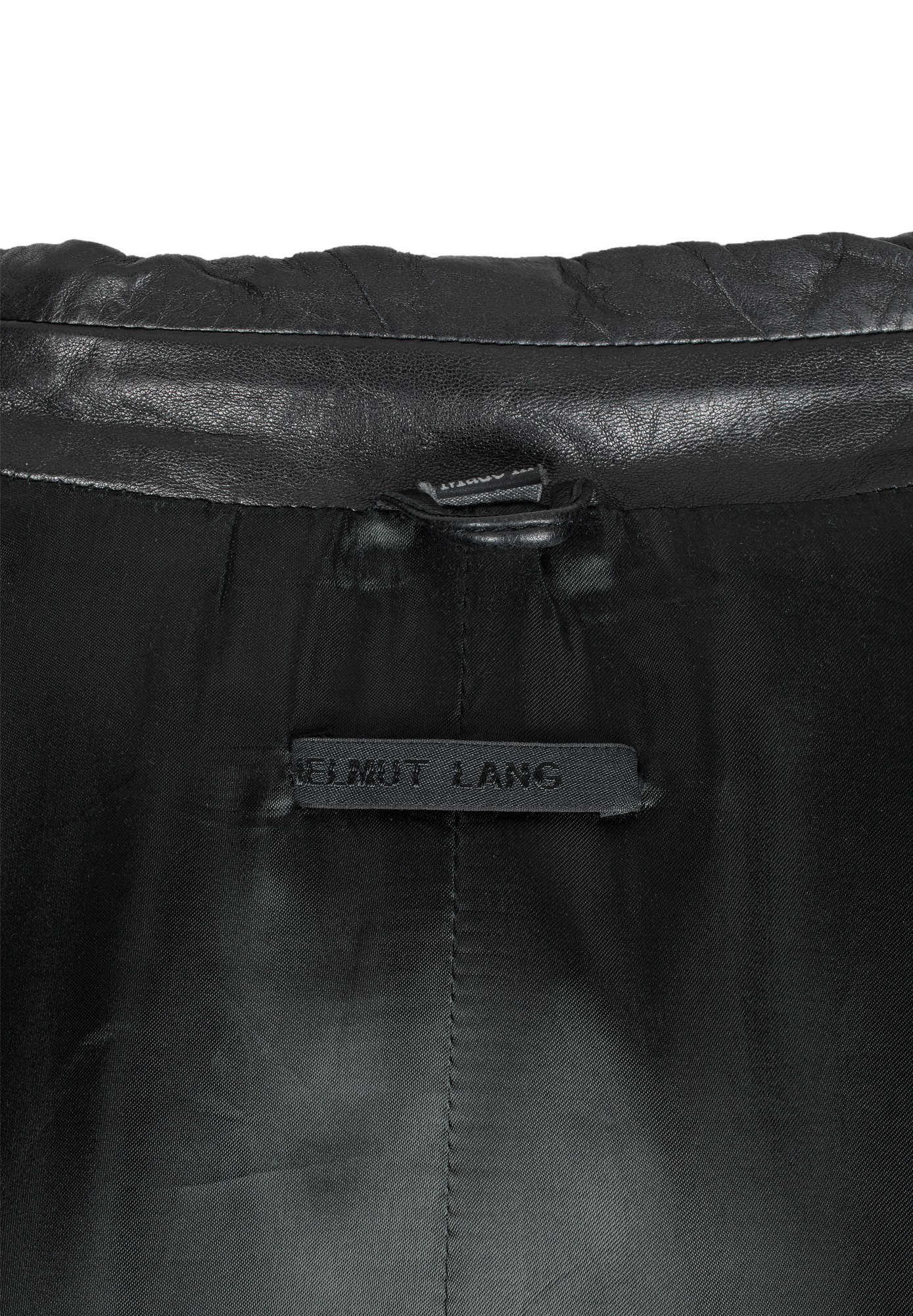 Helmut Lang Leather Coat